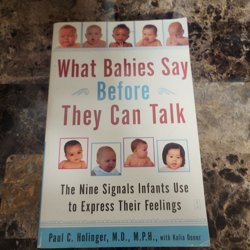 What Babies Say Before They Can Talk