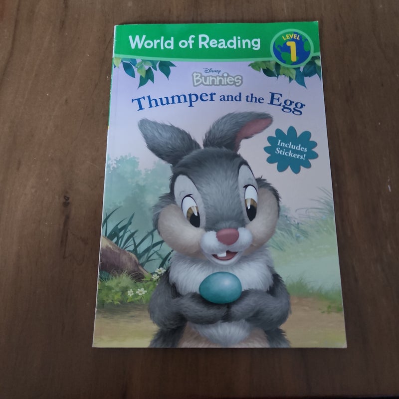 World of Reading: Disney Bunnies Thumper and the Egg (Level 1 Reader)