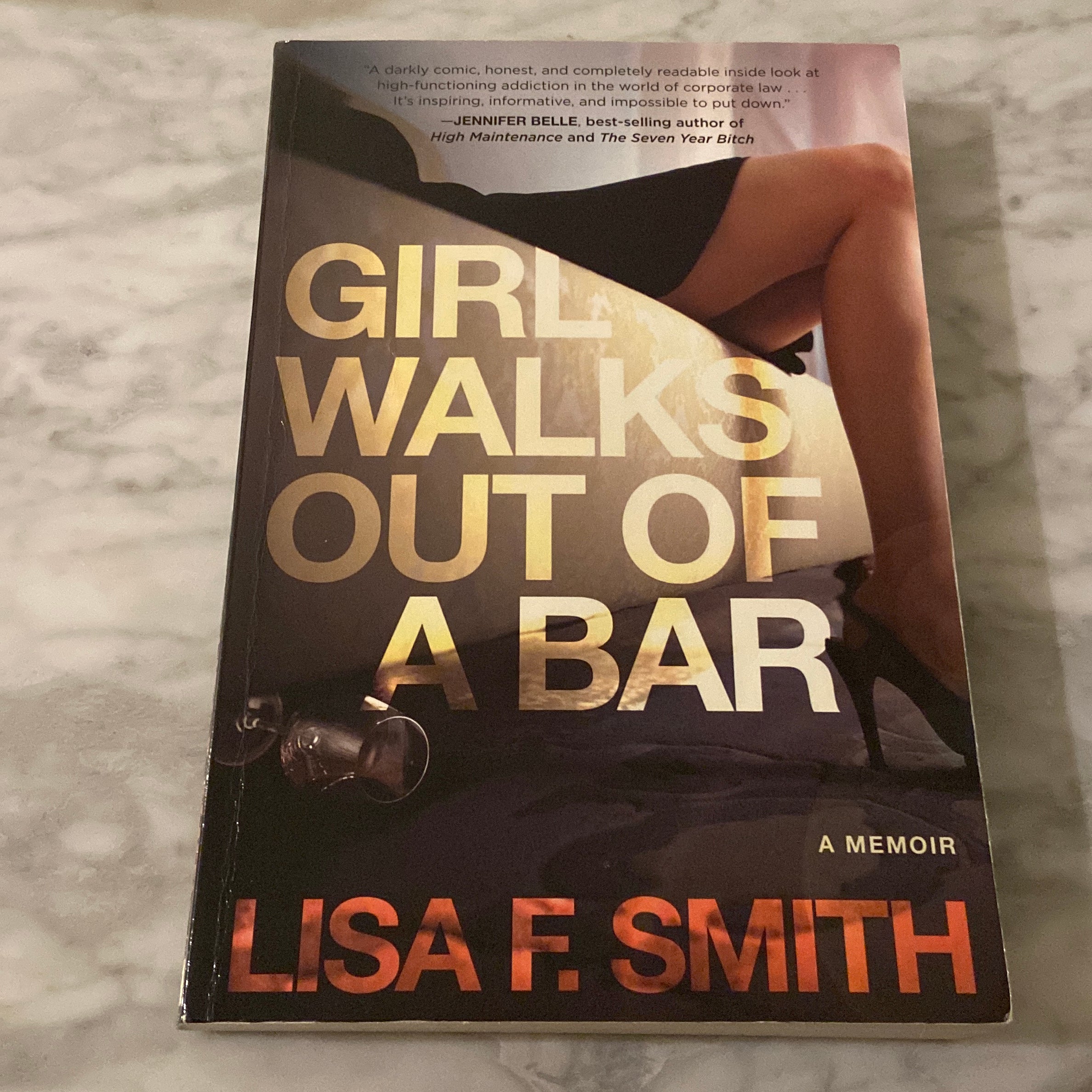 Girl Walks Out of a Bar