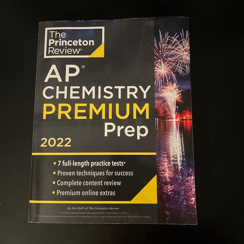 Princeton Review AP Chemistry Premium Prep 2022