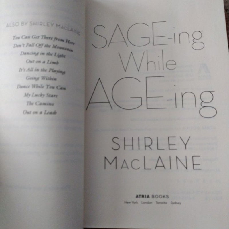 Sage-Ing While Age-ing