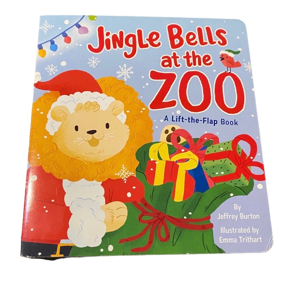 Jingle Bells at the Zoo by Jeffrey Burton, Hardcover Pangobooks
