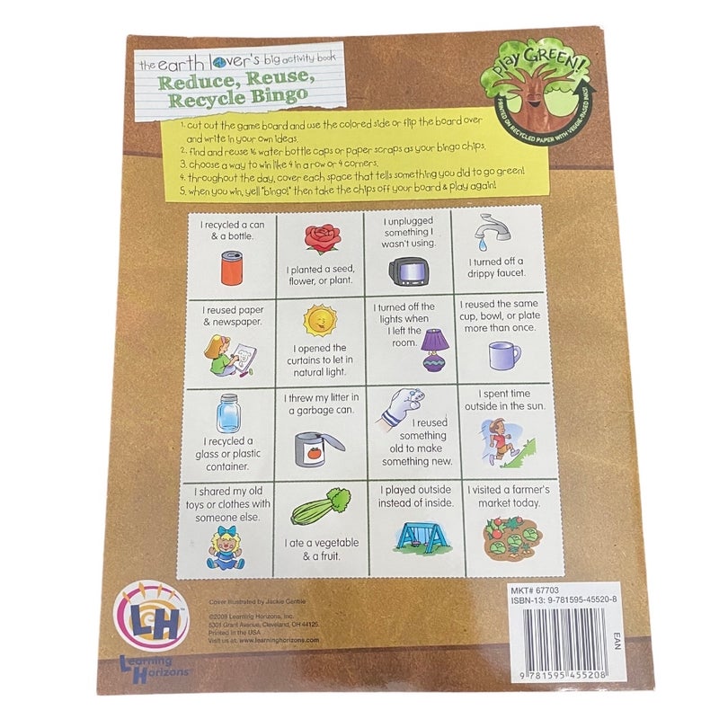 The Earth Lover's Big Activity Book- the Environment