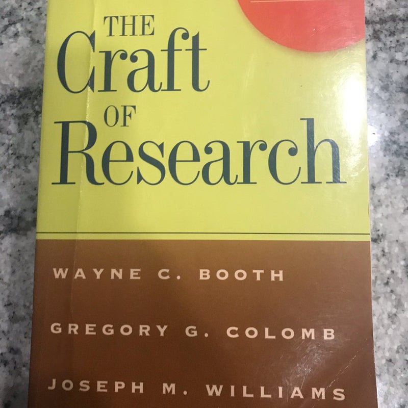 The Craft of Research