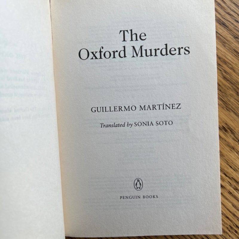 The Oxford Murders