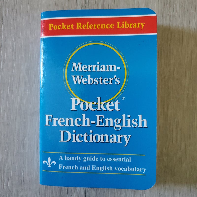 Merriam-Webster's Pocket French-English Dictionary