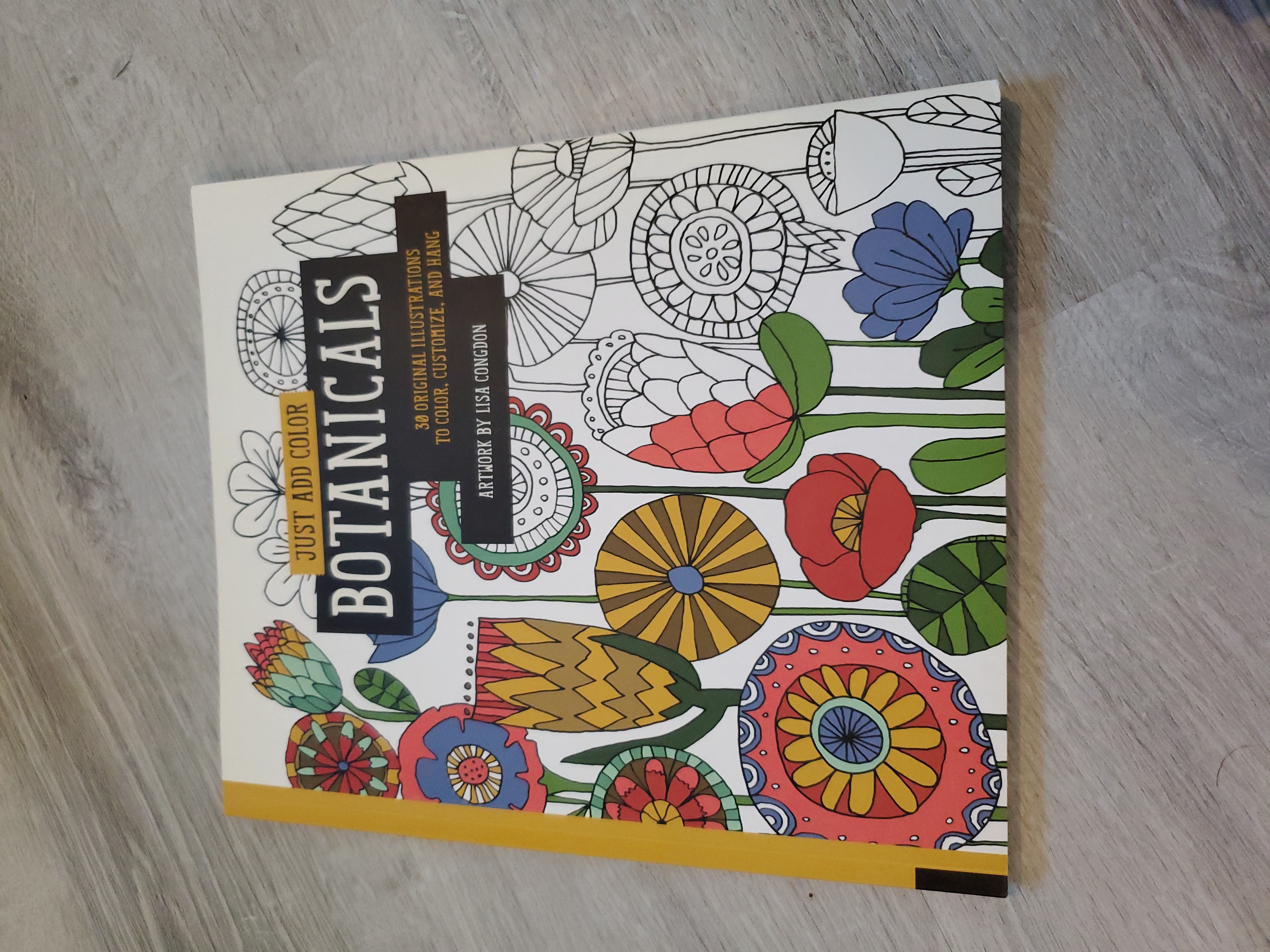 Just Add Color: Botanicals