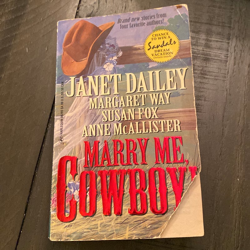 Marry Me Cowboy 