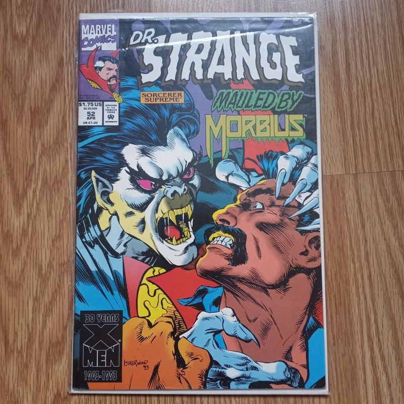 Dr. Strange Sorcerer Supreme Issue 52:  Mauled By Morbius