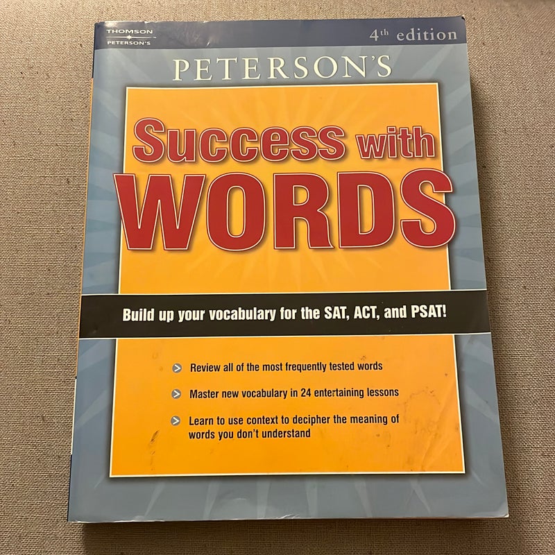 Success with Words, 4th Edition