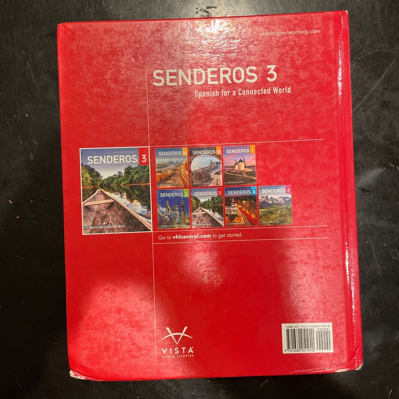 Senderos 2018 Level 3 Student Edition