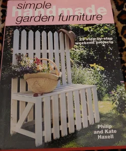 Simple Handmade Garden Furniture