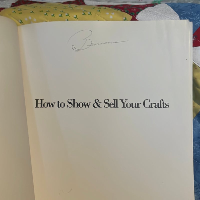 How to show & sell your crafts