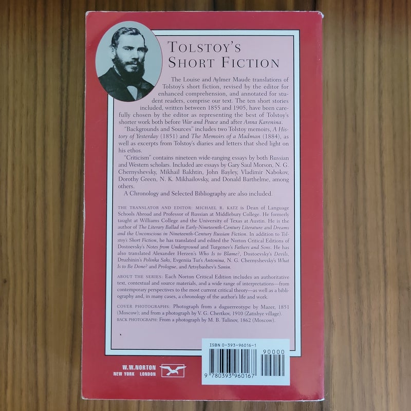 Tolstoy's Short Fiction 