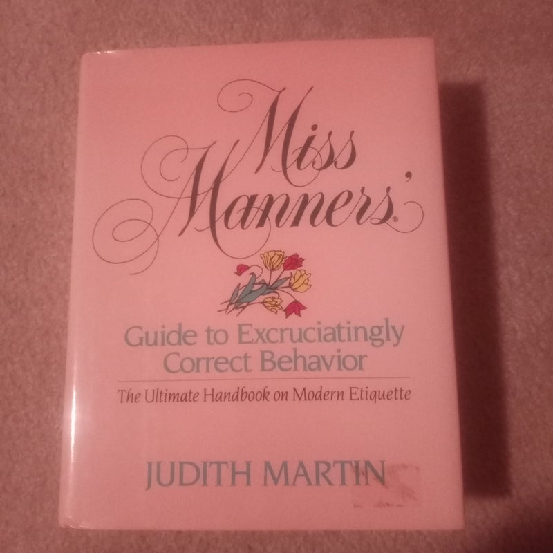 Miss Manners'