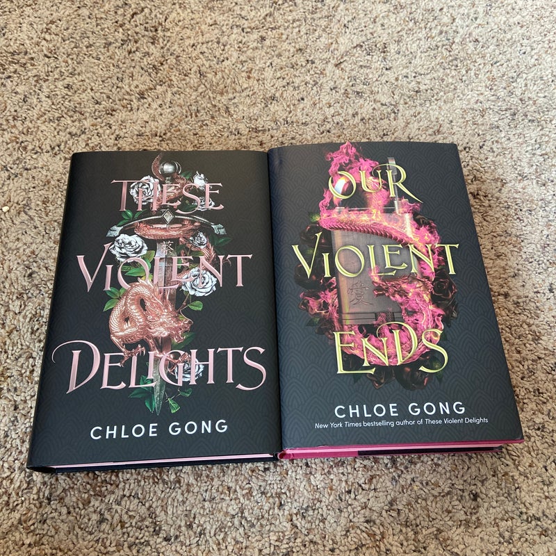 These Violent Delights & Our hot Violent Ends by Chloe Gong - FAIRYLOOT EXCLUSIVE!