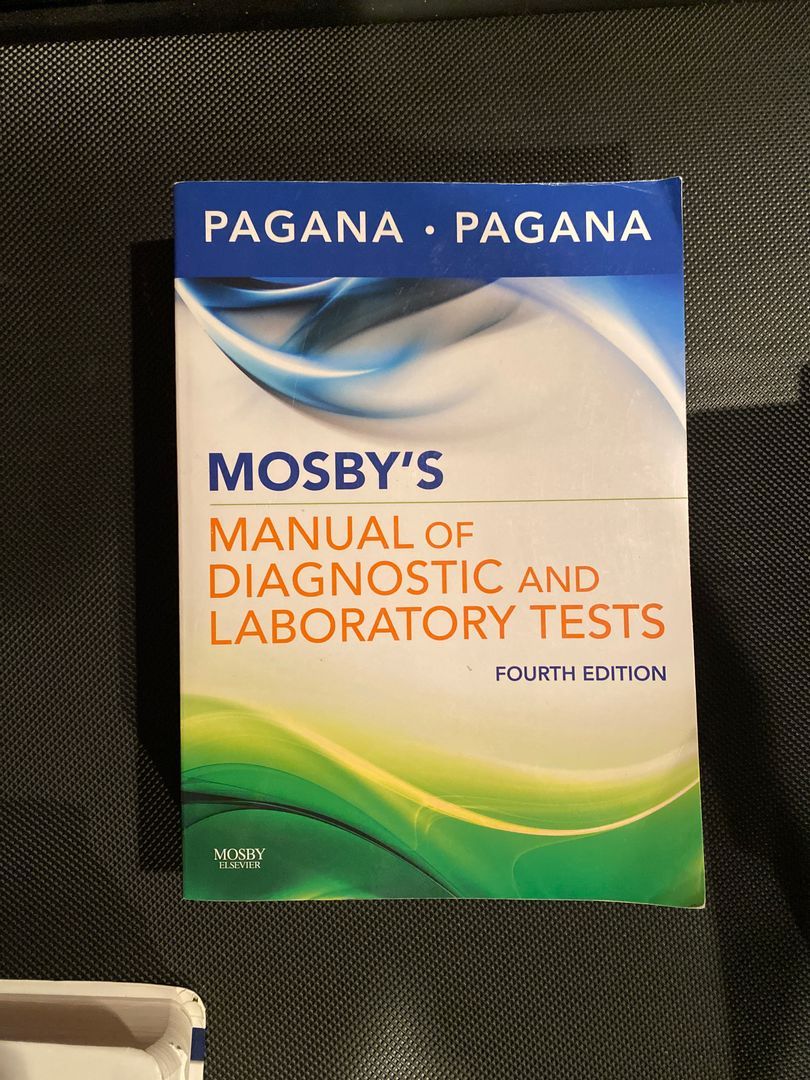 Mosby's Manual of Diagnostic and Laboratory Tests