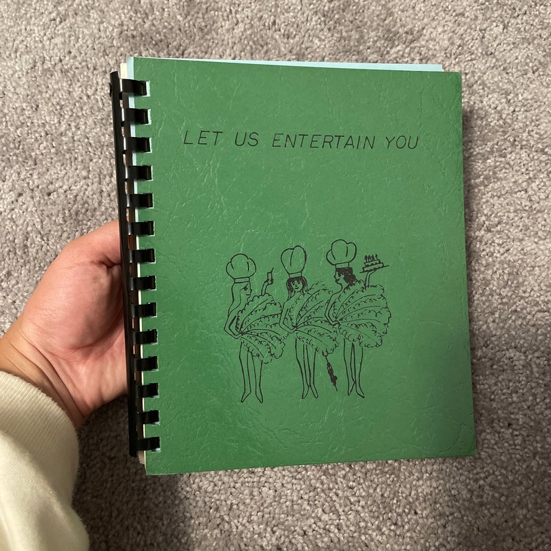 Vintage 1977 Cookbook: Let Us Entertain You