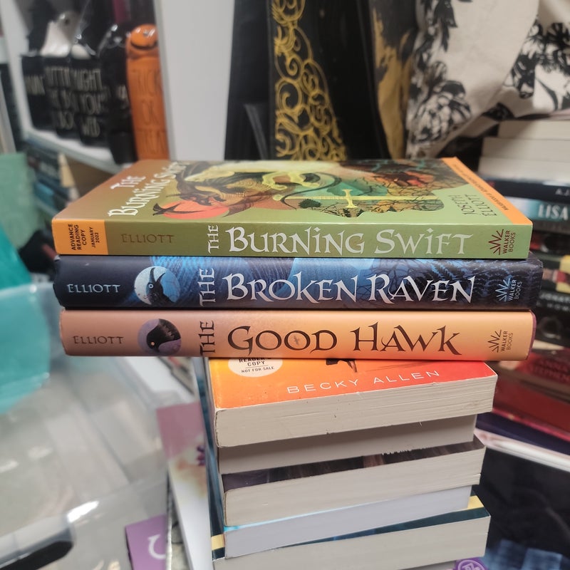 The Good Hawk trilogy books 1-3