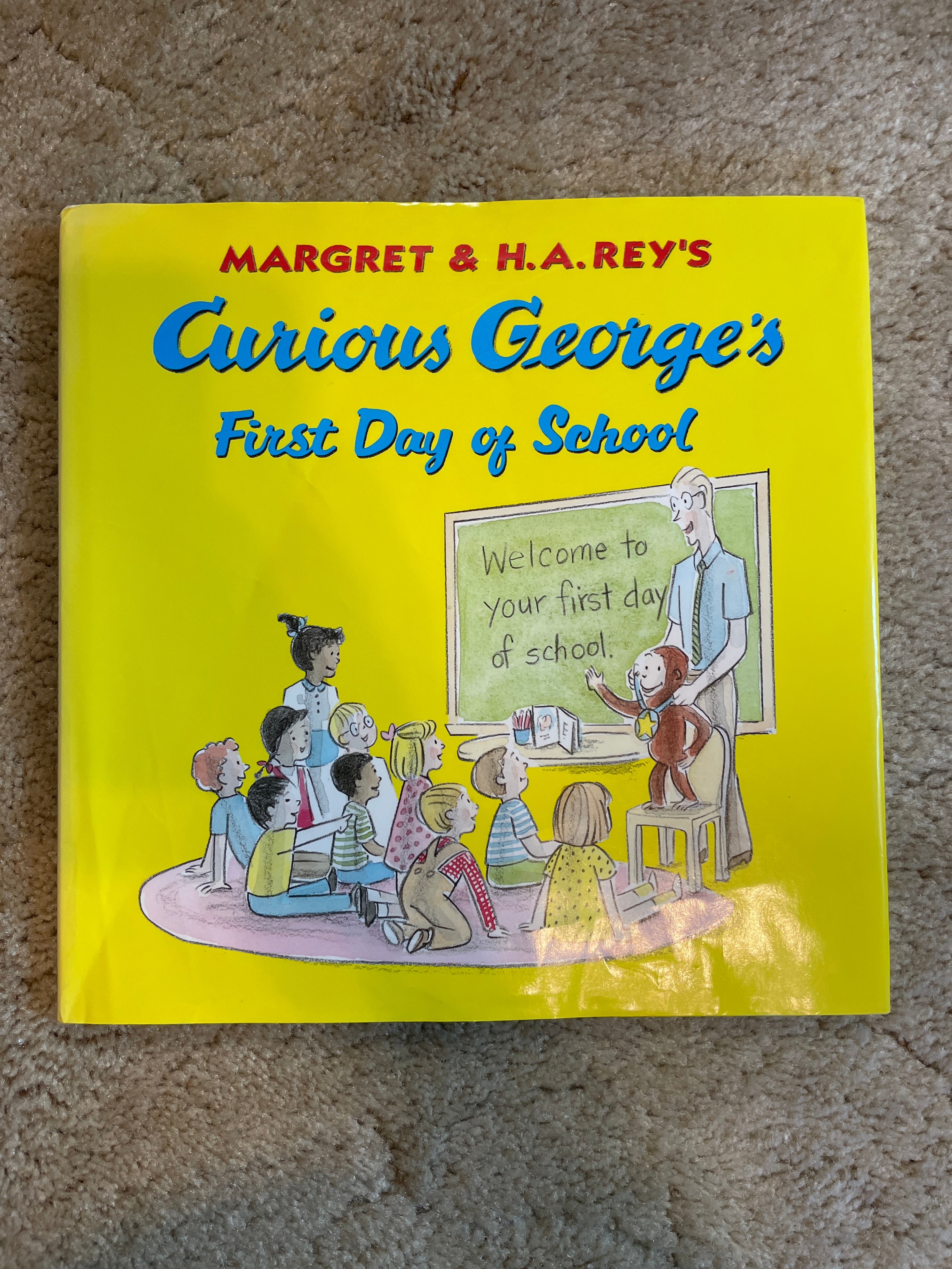 by　Curious　first　George's　school　Hardcover　day　of　Rey's,　Margret　Pangobooks