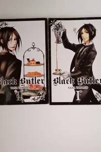 Black Butler, Vol. 1 and Vol. 2