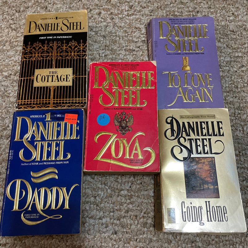 Daniel Steel Lot of 5