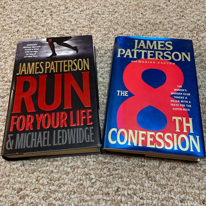 2 James Patterson Books 