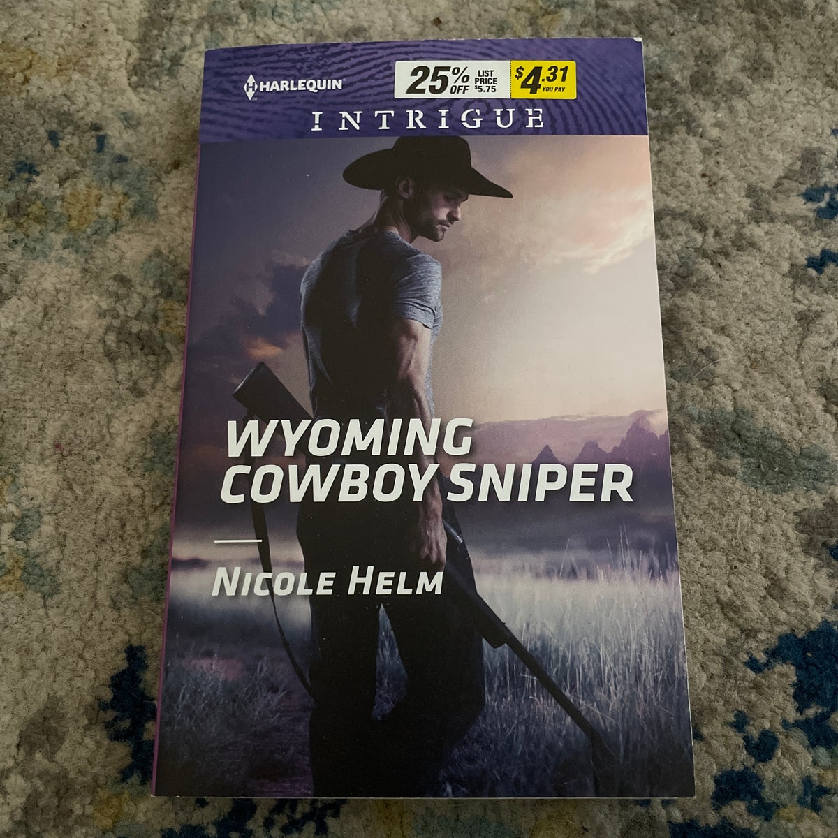 Wyoming Cowboy Sniper by Nicole Helm, Paperback