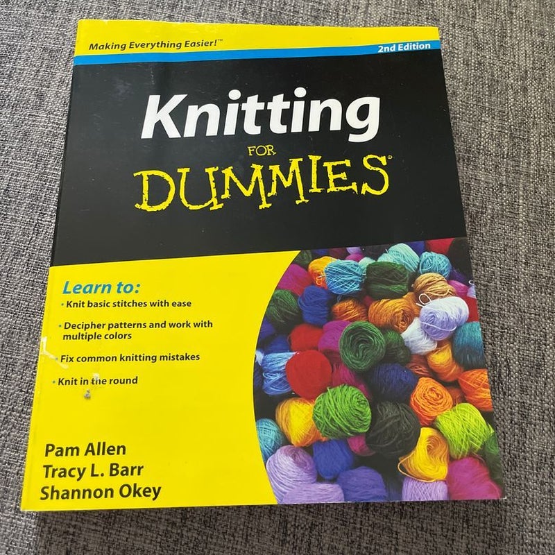 Knitting For Dummies