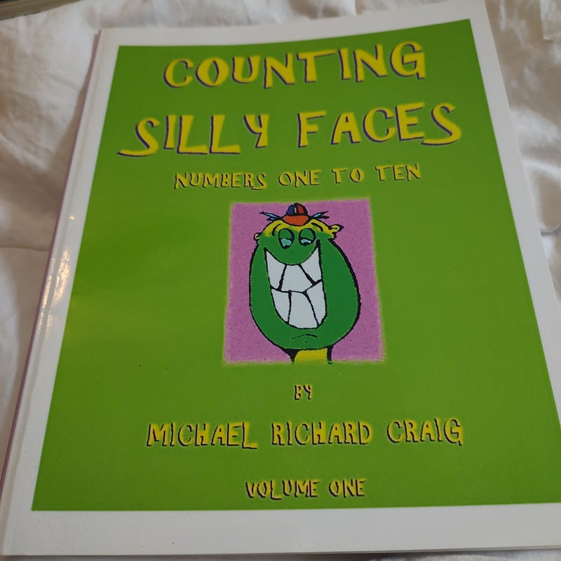 Counting Silly Faces Numbers One to Ten