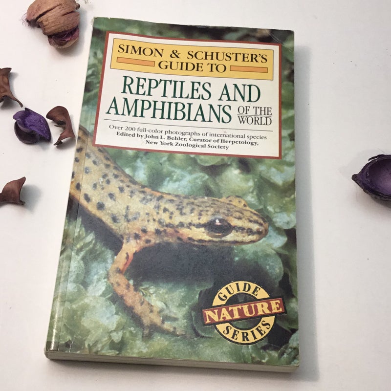 Simon & Schuster's guide to reptiles and amphibians of the world