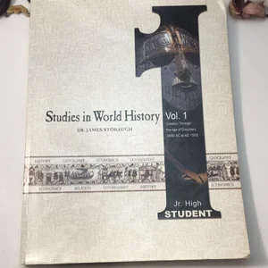 Studies in World History Volume 1 (Student)