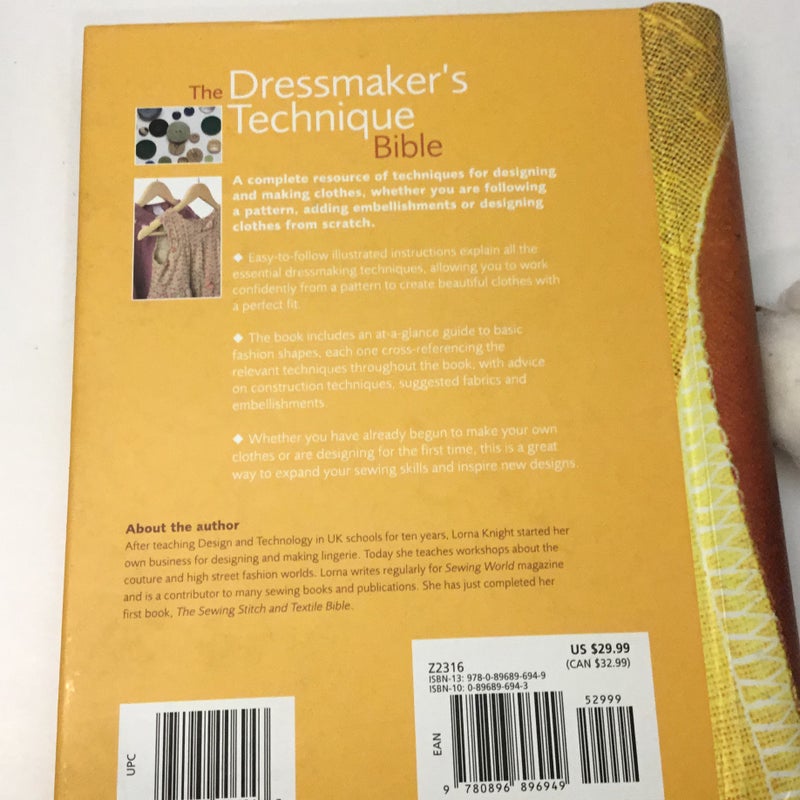 The dressmaker's technique bible