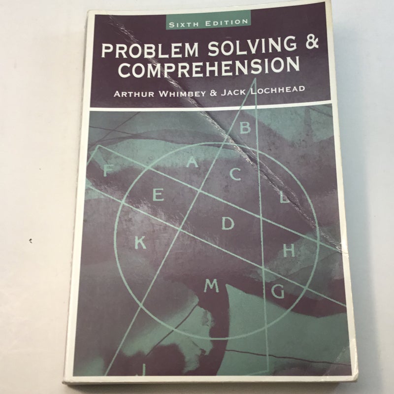 Problem Solving and Comprehension