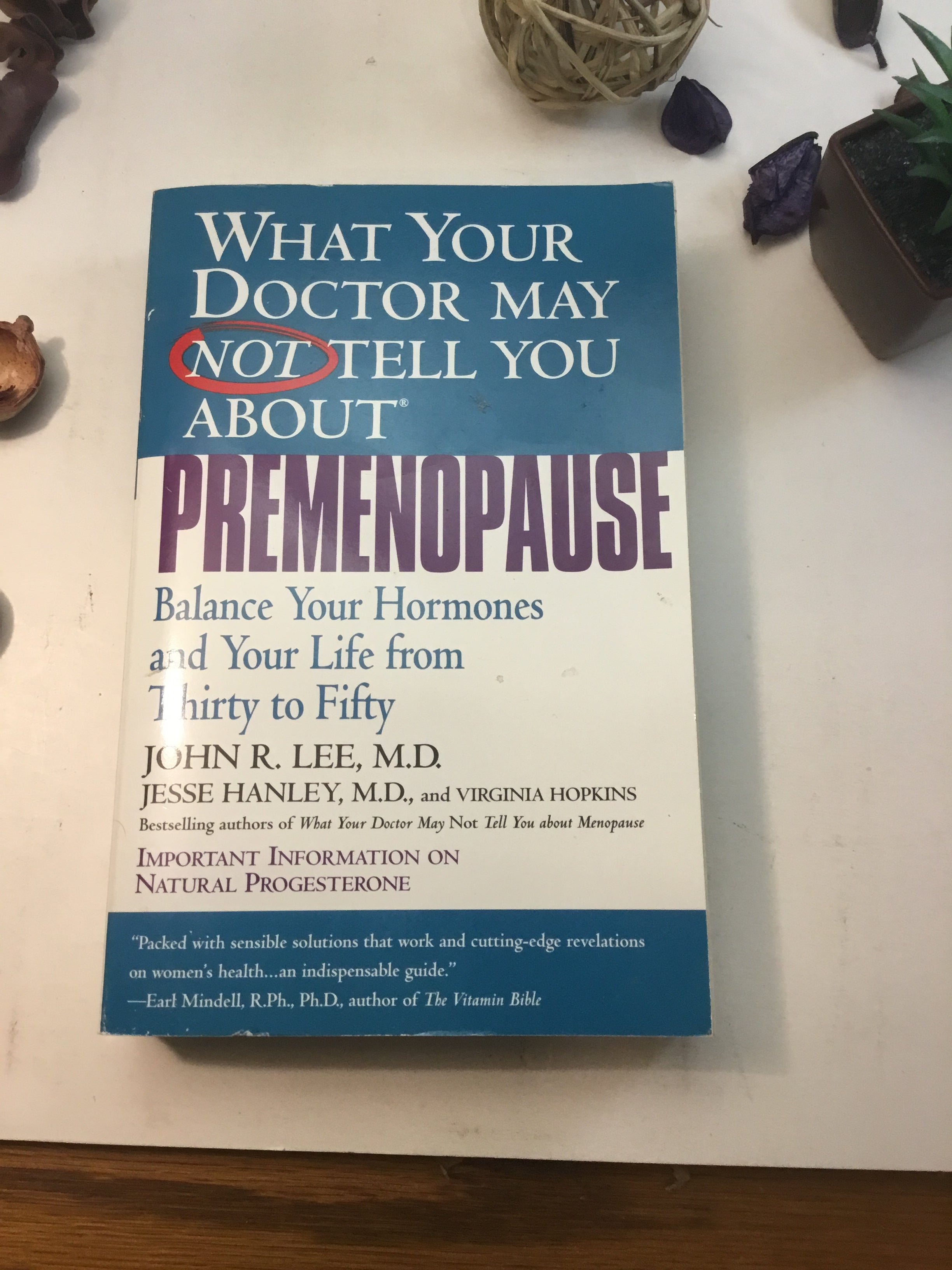 What Your Doctor May Not Tell You about(TM): Premenopause