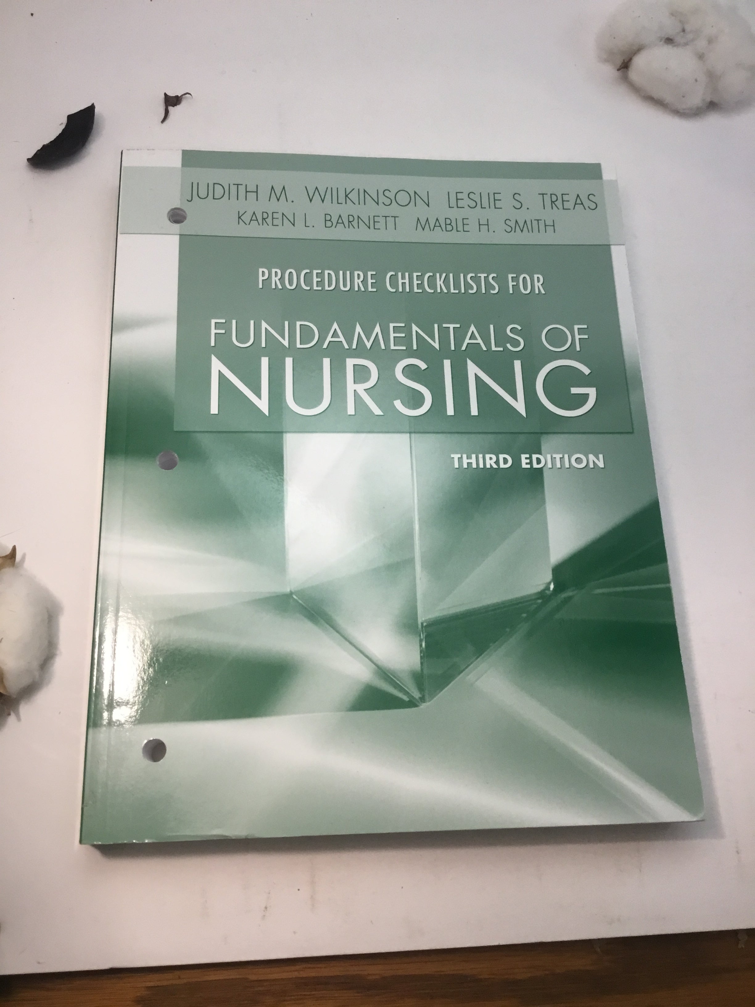 Procedure Checklists For Fundamentals Of Nursing By Judith M. Wilkinson ...