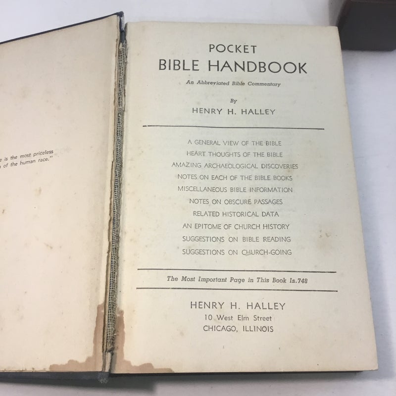 Pocket Bible Handbook