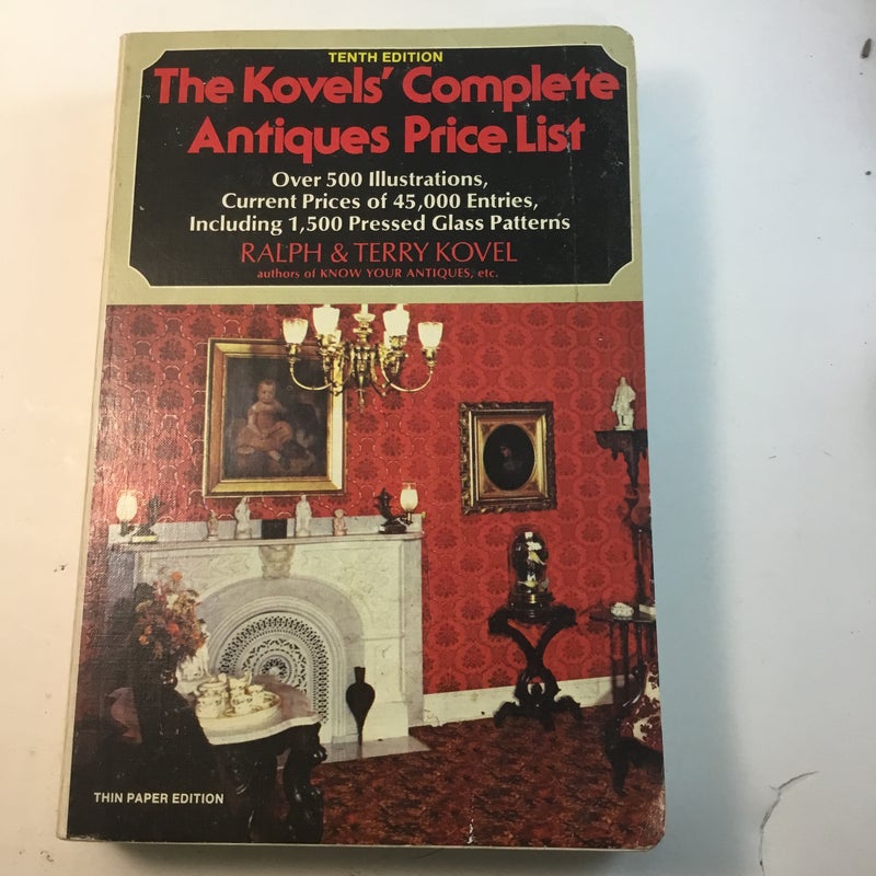 Kovels' Antiques Price List