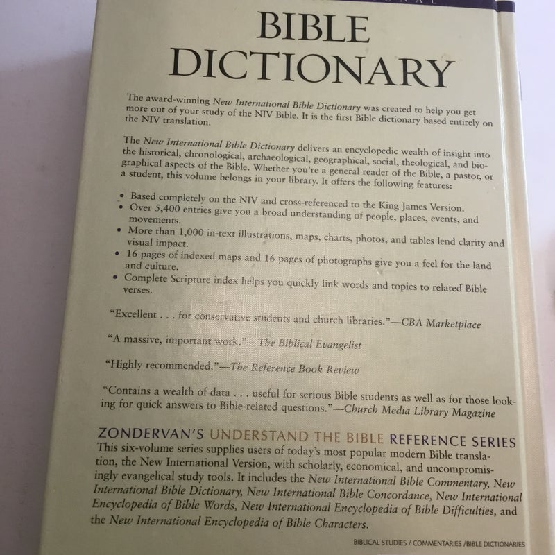 Zond Understd Bibl-new Intl Bibl Dictionary