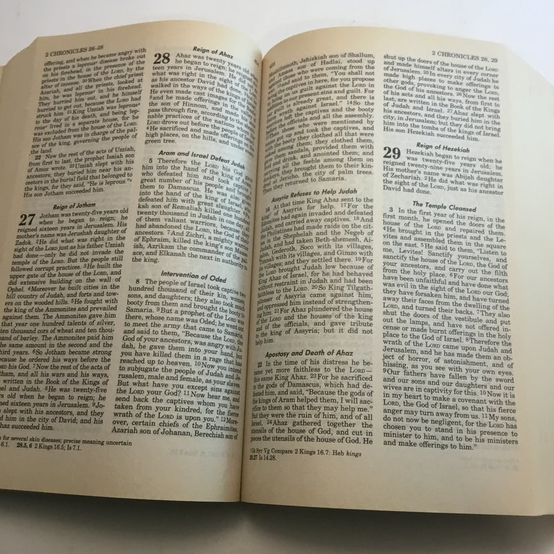 NRSV LC Bible W/D and A