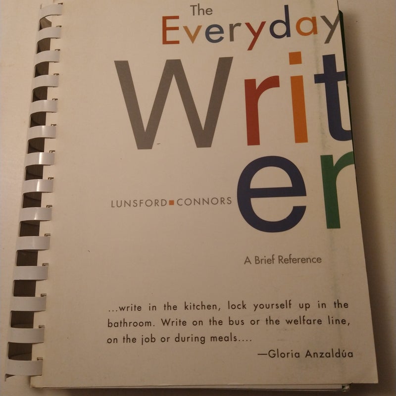 Everyday Writer Exercise