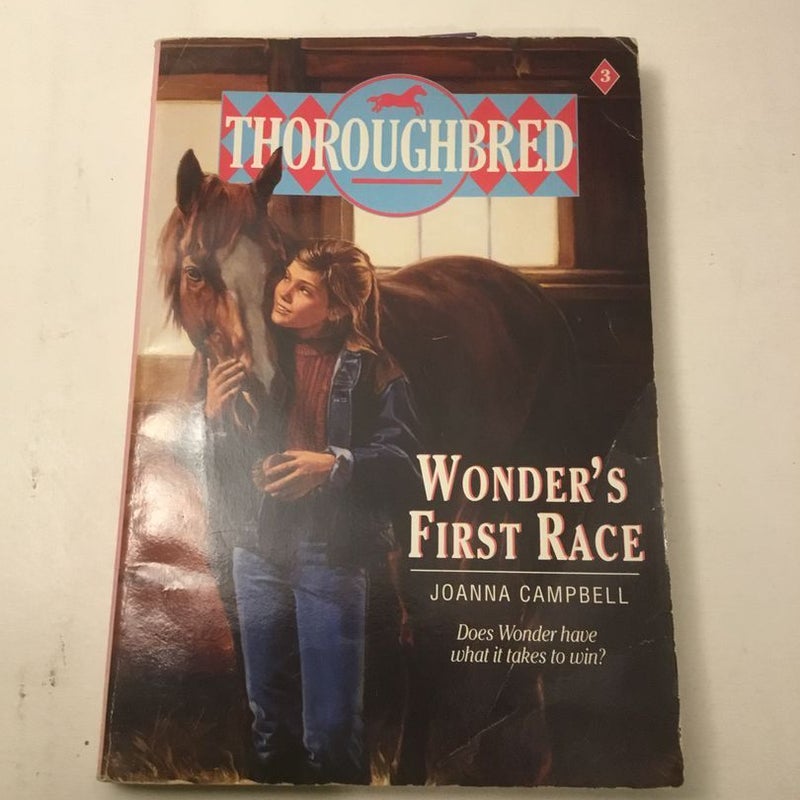 Wonder's First Race