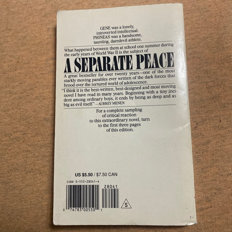 A Seperate Peace