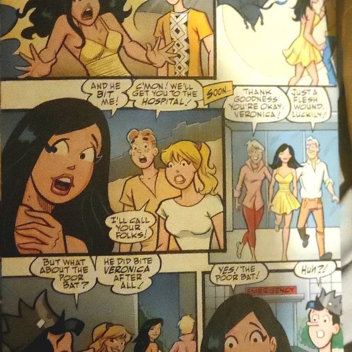 Betty and Veronica: Betty the Vampire Slayer v.s. Vampironica!