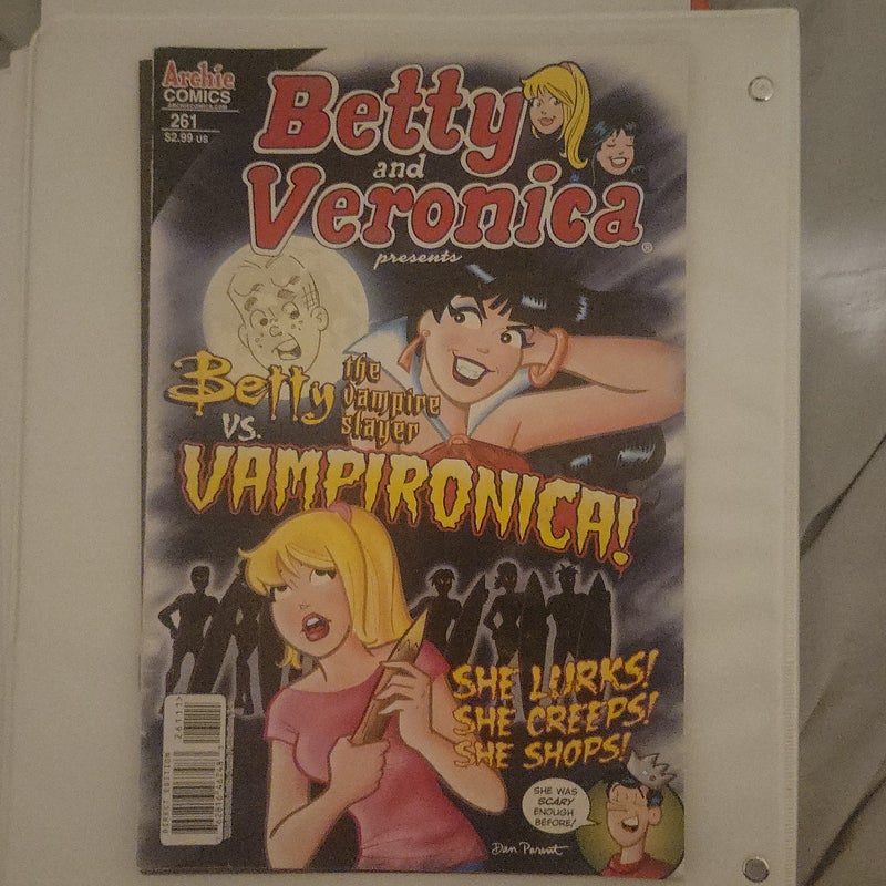 Betty and Veronica: Betty the Vampire Slayer v.s. Vampironica!