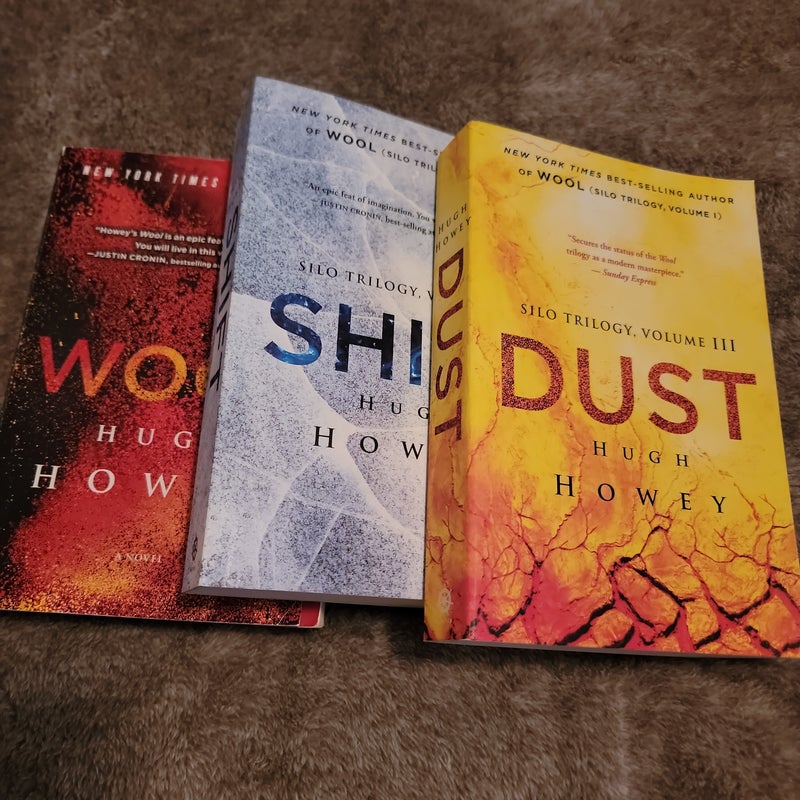 WOOL, SHIFT, DUST (SIGNED SET) By Hugh Howey