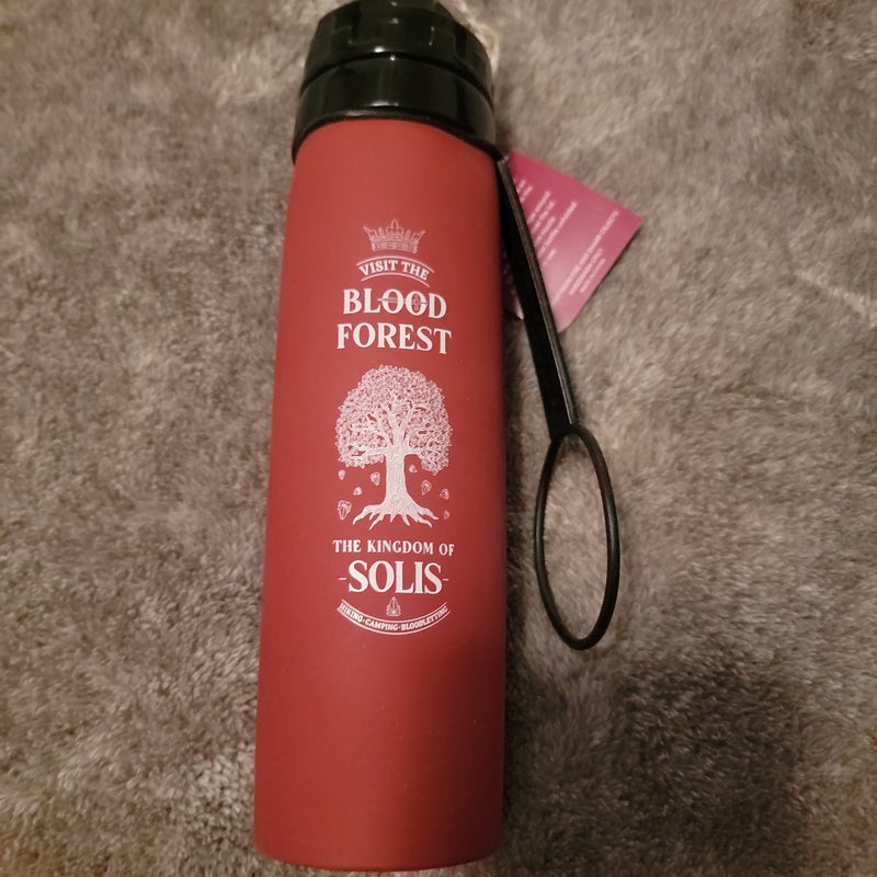 From Blood & Ash inspired collapsible water bottle