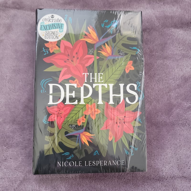 The depths Signed copy by owlcrate 