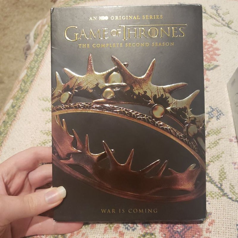 Game of Thrones dvds (complete seasons 1-3) 