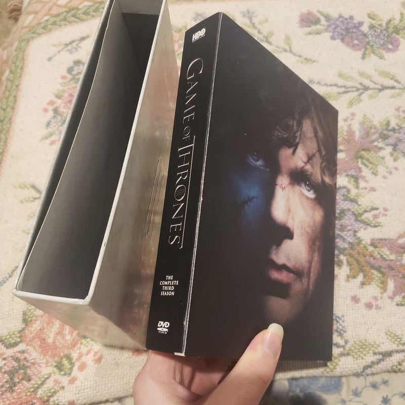 Game of Thrones dvds (complete seasons 1-3) 